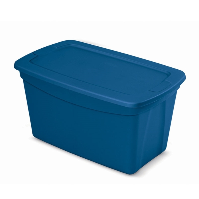 Κουτί Αποθήκευσης  Πλαστικό με Καπάκι Terry ToteBox114blue