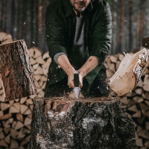 Τσεκούρι σχισίματος μεγάλων ξύλων Fiskars XL X25 Φωτογραφία 2