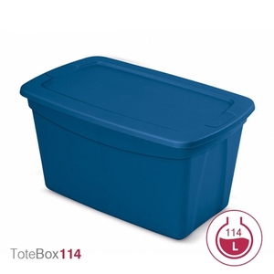 Plastic Storage Box with Lid Terry  ToteBox114 Photo 2