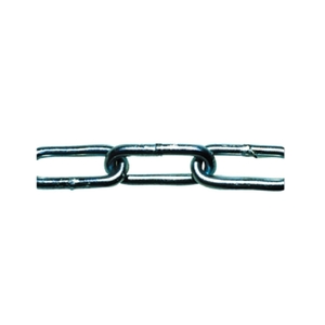 Chain DIN 5685/C chrome galvanized 2 x 22 x 8 mm