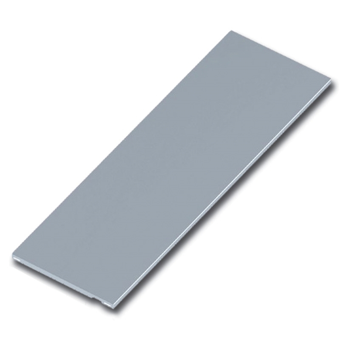 ES aluminum metal shelf L800 x D250 mm