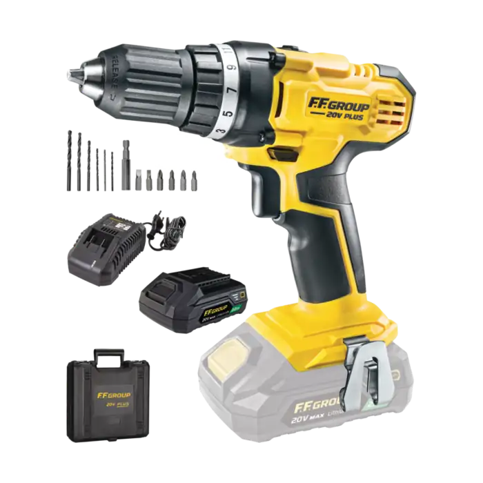 Rechargeable drill driver FF GROUP CDD/35 20V PLUS