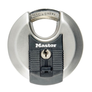 Stainless steel padlock EXCELL disc 70mm high security M40EURDCC