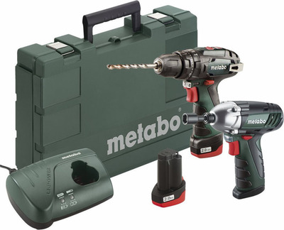 METABO 10.8 Volt SB & SSD Screwdriver rechargeable Combo set